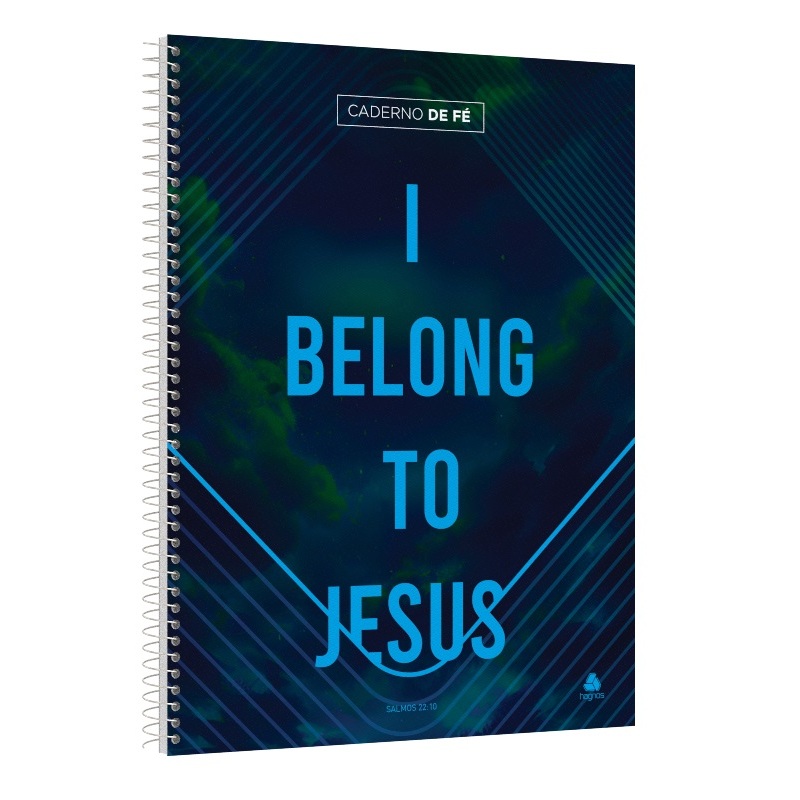 Caderno de Fé - I Belong to Jesus