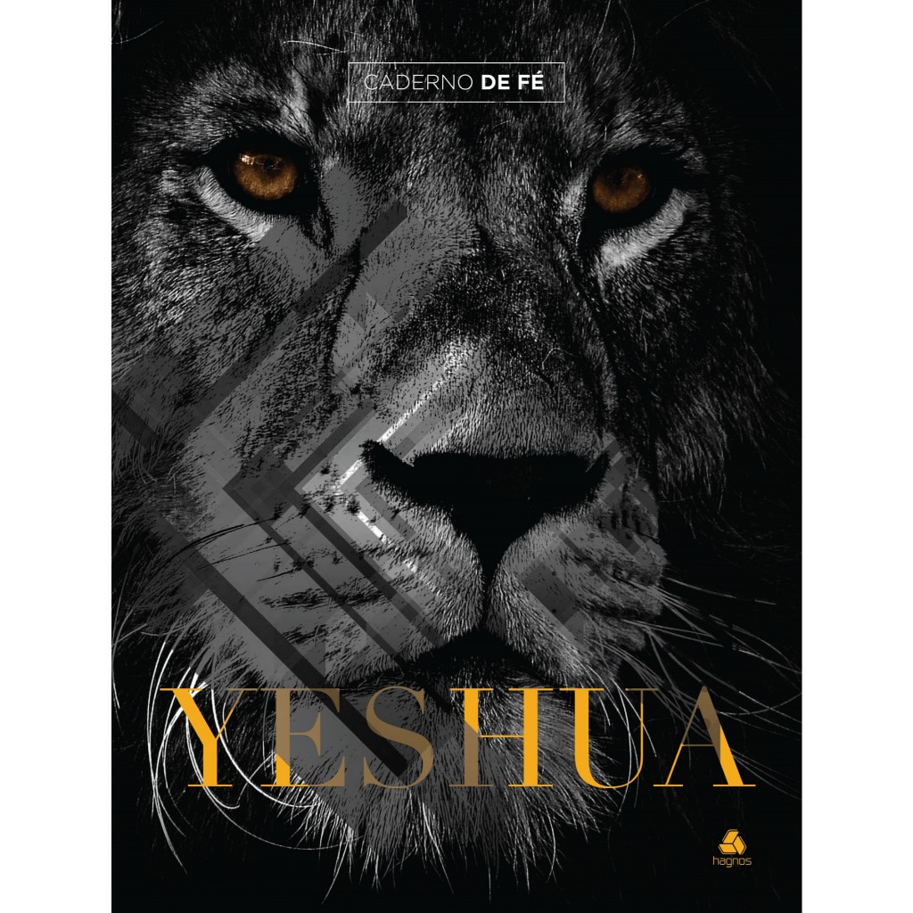Caderno de Fé - Leão Yeshua em Oferta na Shopee