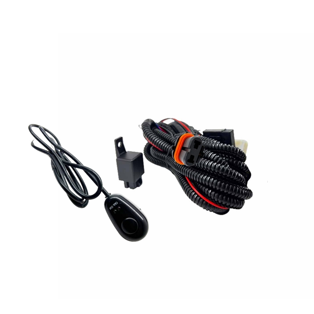 Chicote Universal Neblina Conector Plug HB4 Bt Colante em Oferta na Shopee