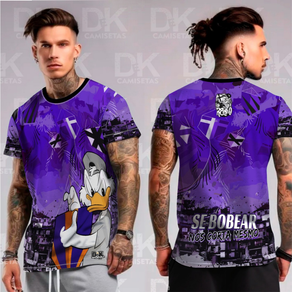 Camisa camiseta pipa pipeiro tio patinhas empinando pipa se bobear nós corta mesmo relo roxa