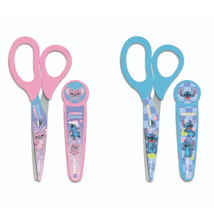 Tesoura Com Protetor Stitch MOLIN