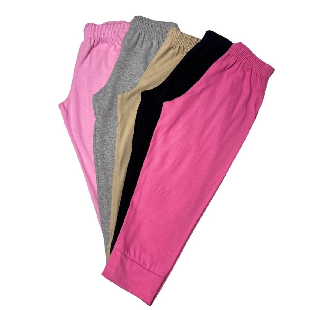 3 Calça Infantil Kit de Menino e Menina Algodão Fininha Dia a Dia 1/2/3/4/6/8/10