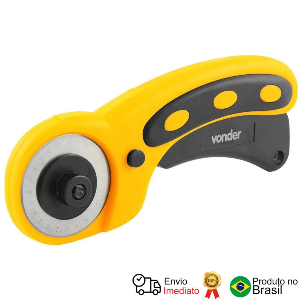 Estilete Cortador Circular 45mm Vonder em Oferta na Shopee