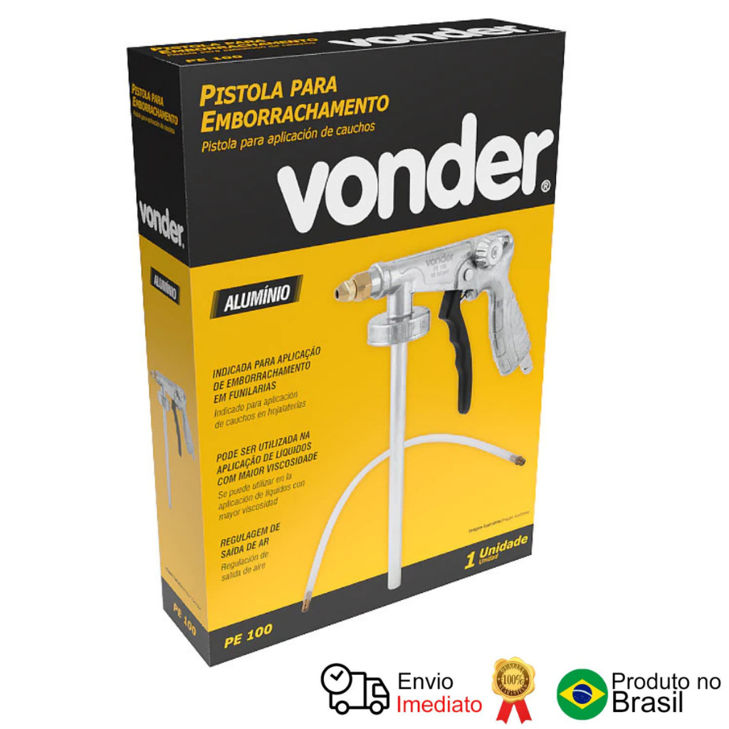 Pistola Para Emborrachamento Pe 100 Vonder em Oferta na Shopee