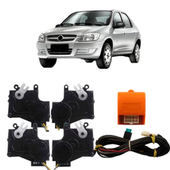 Kit De Trava Eletrica Prisma 4 Portas 2006 A 2012 Original Tragial