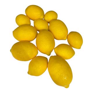 12 Limão Siciliano 6 Grandes + 6 Pequenos Artificial Fruta em Oferta na Shopee