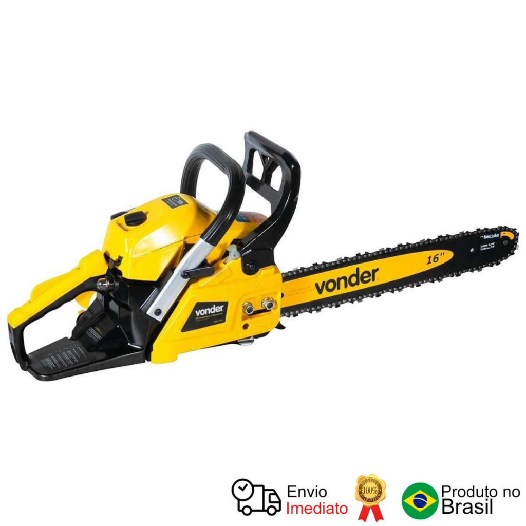 Motosserra A Gasolina 37,2 Cm³ cc Mgp 372 Vonder em Oferta na Shopee