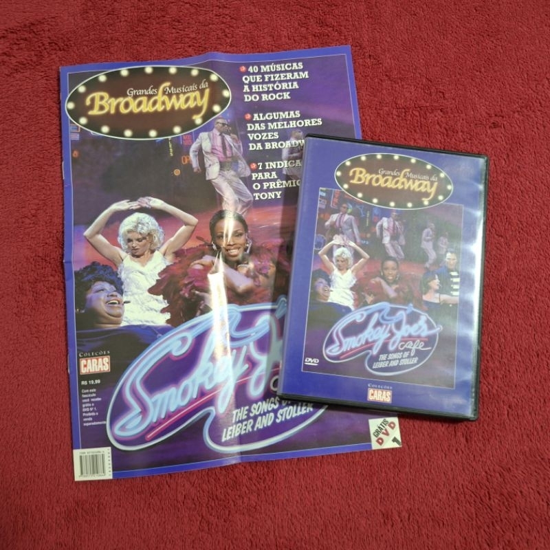 Revista + DVD Grandes Musicais da Broadway - Smokey Joe's Cafe