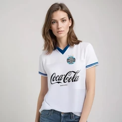 Camisa Grêmio Retrô 1989 Feminina Oficial