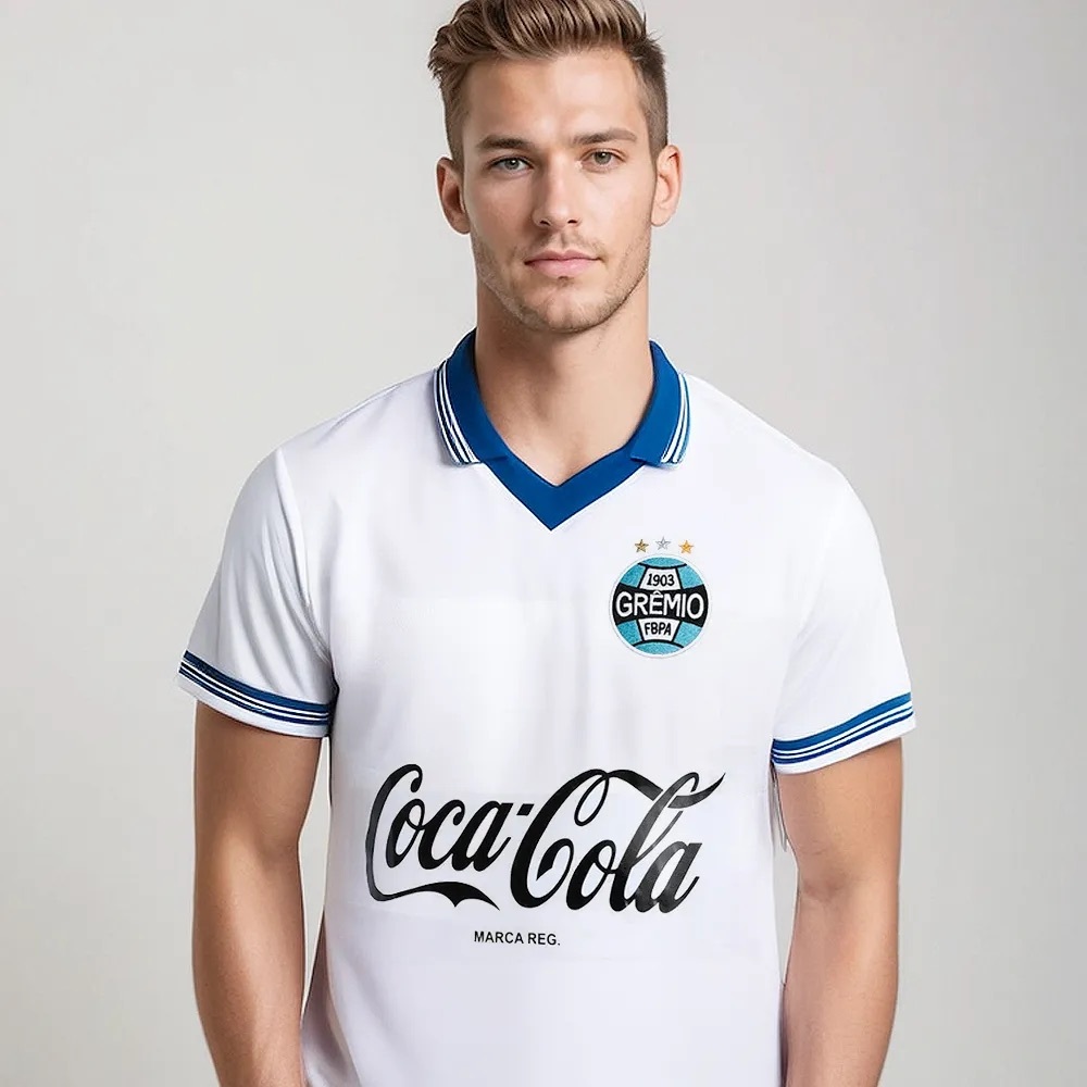 Camisa Grêmio Retrô 1989 Masculina Oficial em Oferta na Shopee