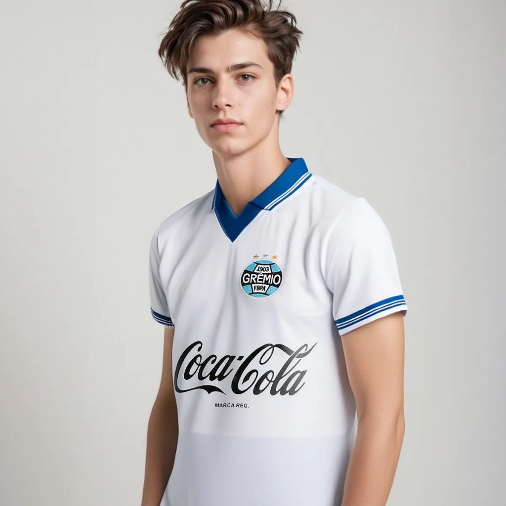 Camisa Grêmio Retrô 1989 Infantil Juvenil Oficial