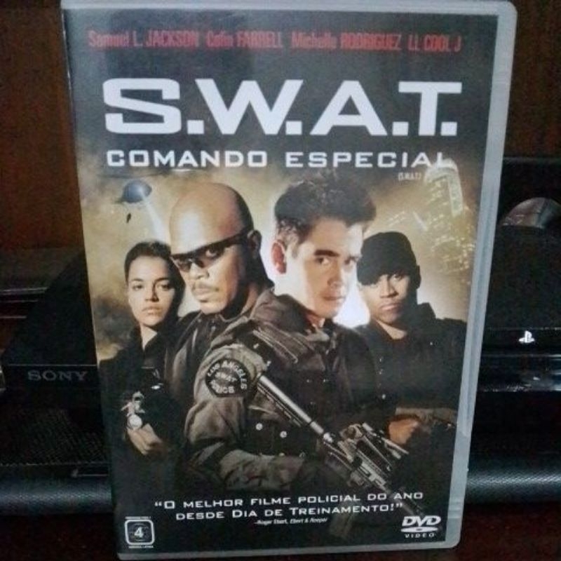 DVD S.W.A.T Samuel Jackson , Colin Farrel