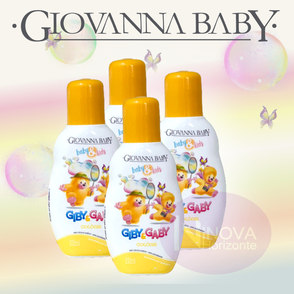 COLÔNIA BABY & KIDS , GIBY&GABY GIOVANNA BABY - 100ML - UNIDADE em Oferta na Shopee