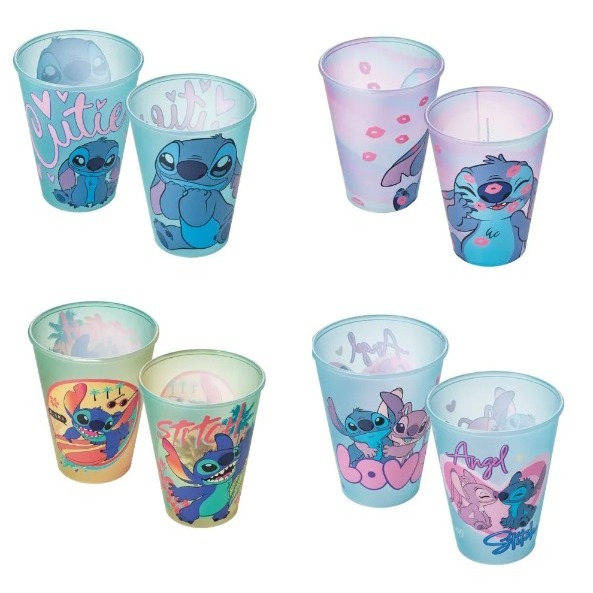 Kit Copos Lilo Stitch 280 ml Festa Infantil e Decoração Festa Aniversário Lembrancinha