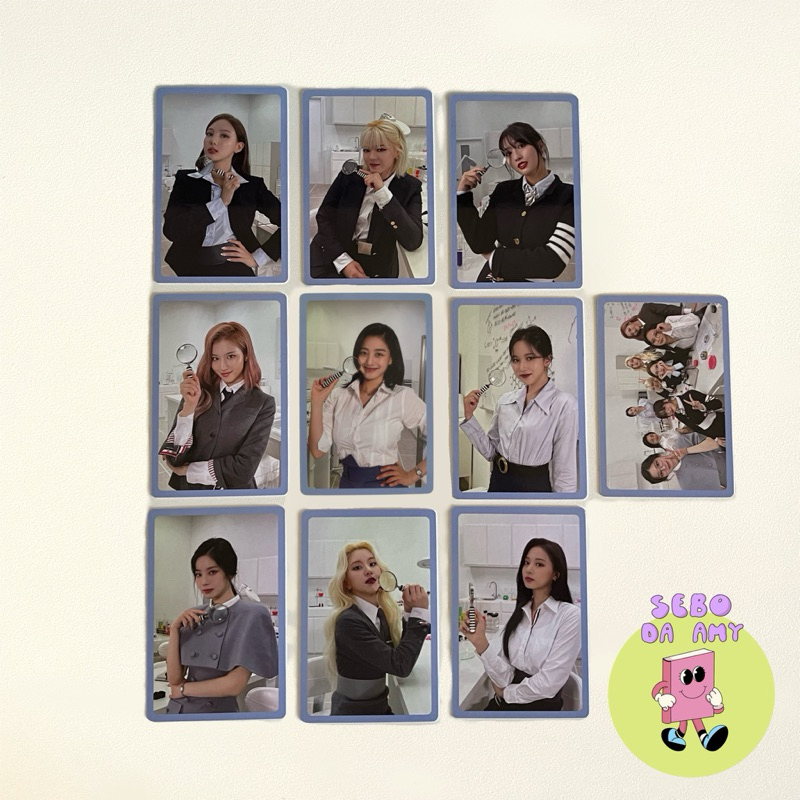 Photocard Card PC POB Twice Formula of Love: O+T=<3 Study About Love VER
