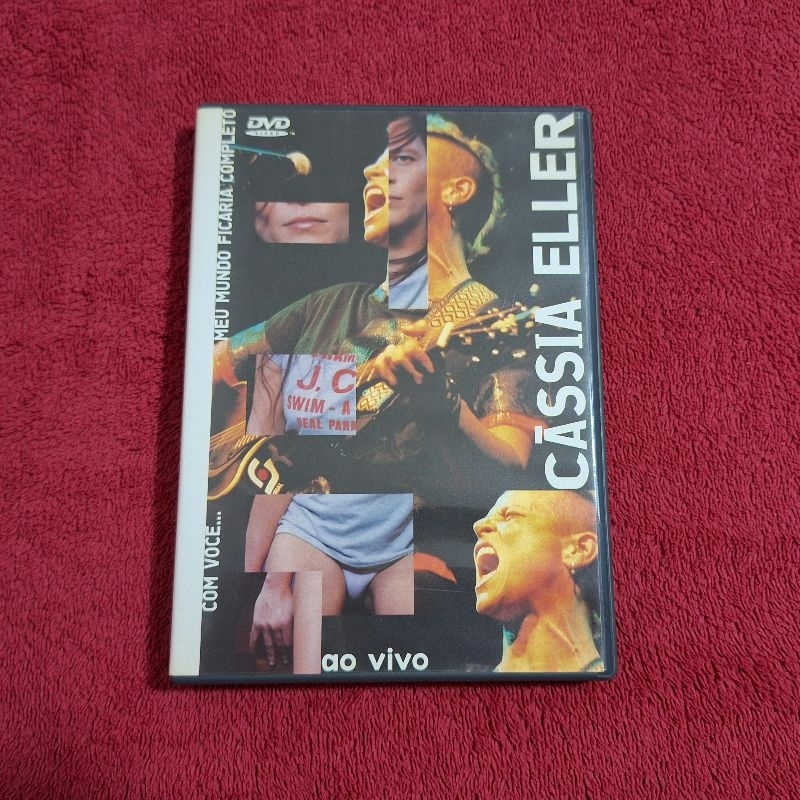DVD Cássia Eller - Com Você... Meu Mundo Ficaria Completo (Ao Vivo)