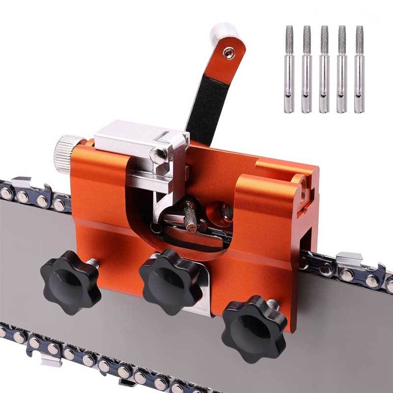 Gabarito de Afiar Corrente de Motosserra Manual com Manivela em Oferta na Shopee