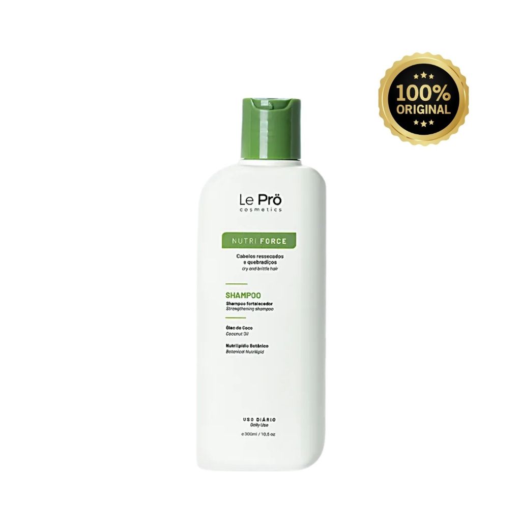 Shampoo Nutri Force 300ml - Le Pro em Oferta na Shopee