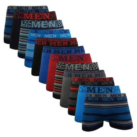 Kit 6 Cuecas  Boxer Infantil Juvenil Microfibra