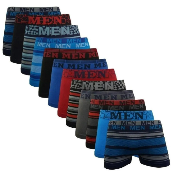 Kit 10 Cuecas Infantil Juvenil Boxer Microfibra Sem Costura