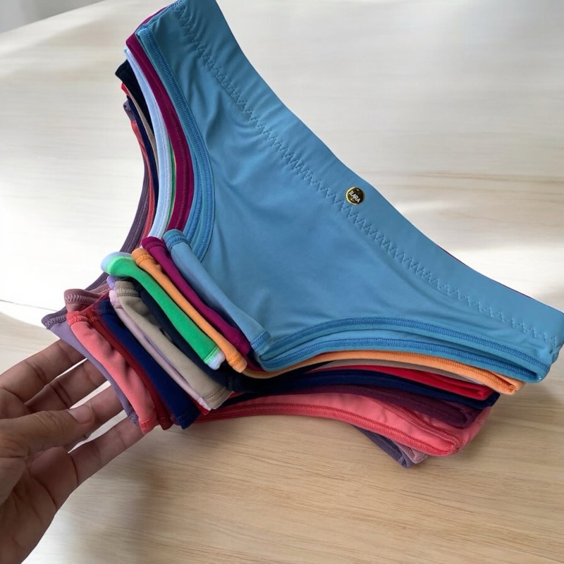 kit 05 calcinhas poliamida premium conforto e luxo