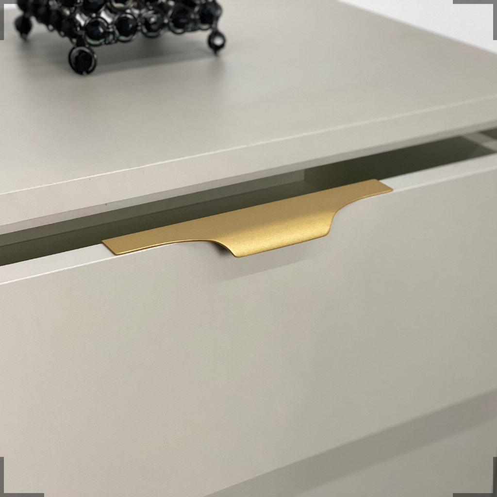 Kit 10 Puxadores para Moveis Wave de Alumínio Porta Gaveta em Geral varias Cores em Oferta na Shopee