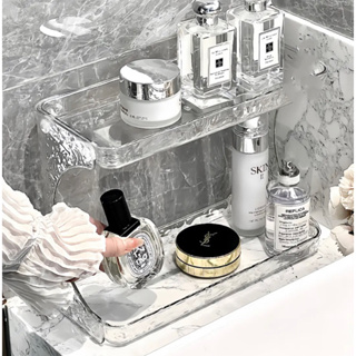 Organizador Prateleira 2 Andares Porta Maquiagem Multiuso Cozinha e Banheiro em Oferta na Shopee