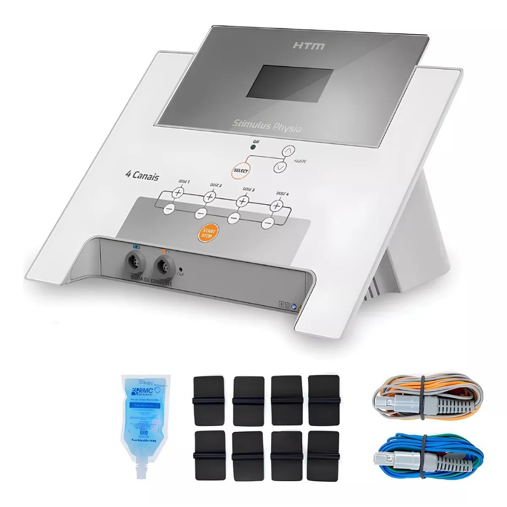 Stimulus Physio Htm 4 Canais Correntes Tens Fes Russa Sf, Hf