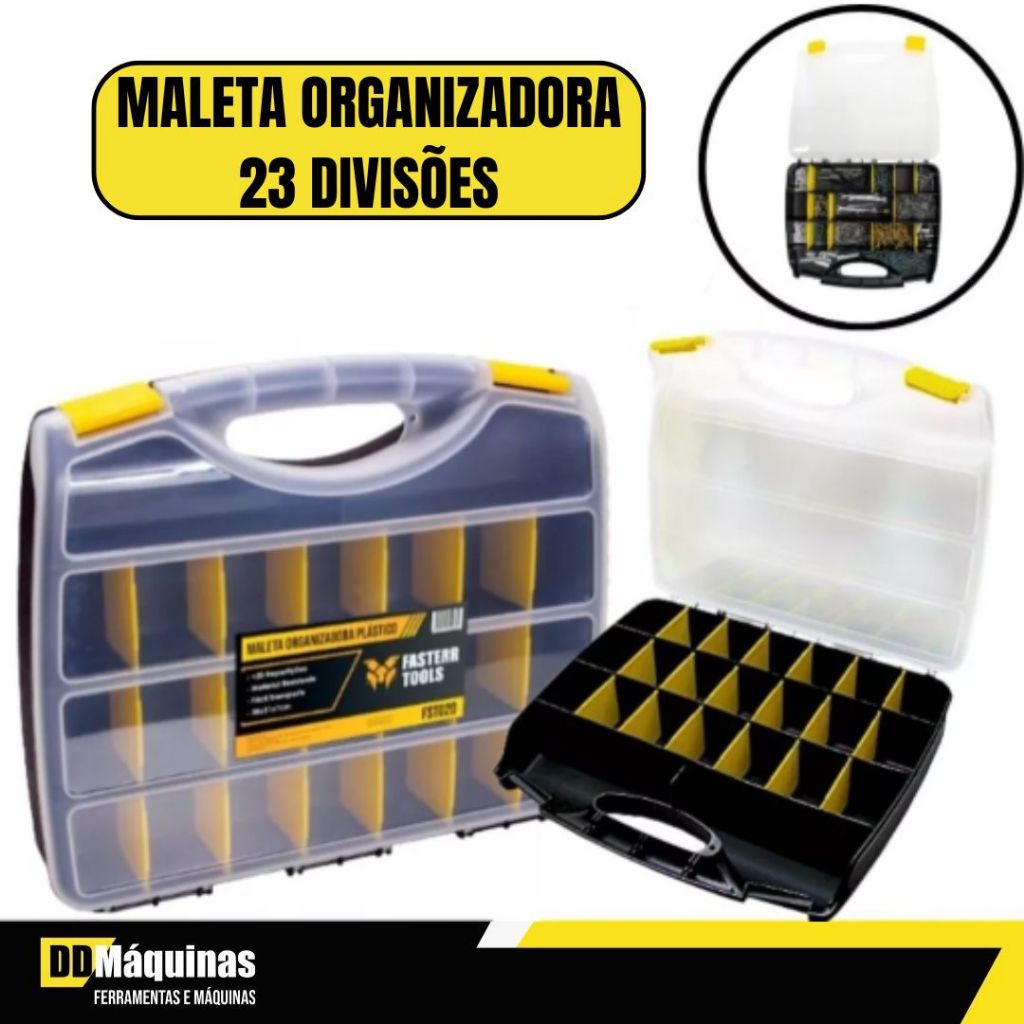 Maleta Organizadora 23 Divisões FST020 - Fasterr em Oferta na Shopee