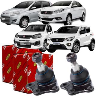 Par de Pivôs de Suspensão Inferior Dianteiro - Fiat Palio Siena Mobi Strada Fire - TRW em Oferta na Shopee