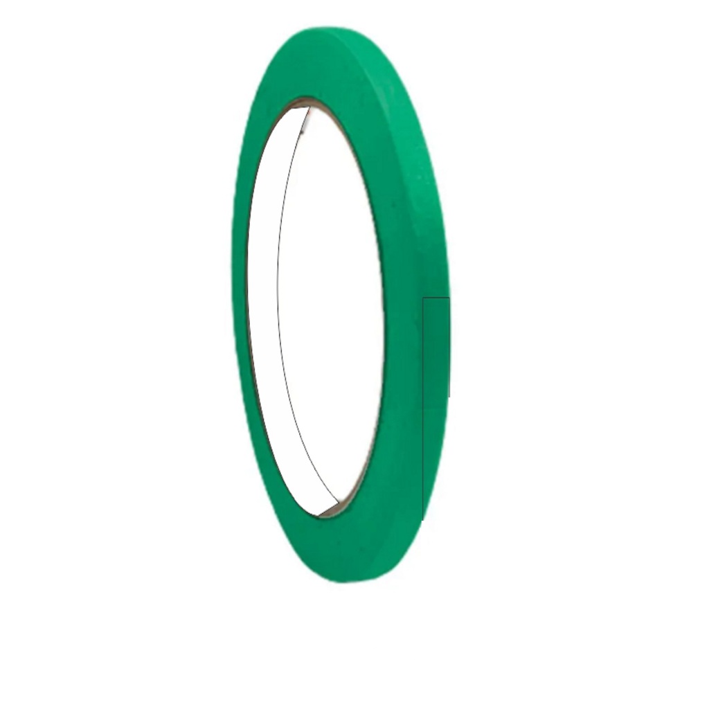 Fita Filete Papel Crepe 3,0mmx45m verde em Oferta na Shopee