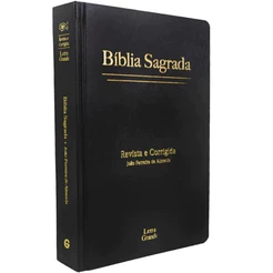 Bíblia Sagrada | ARC | Letra Grande | Capa Dura Preta