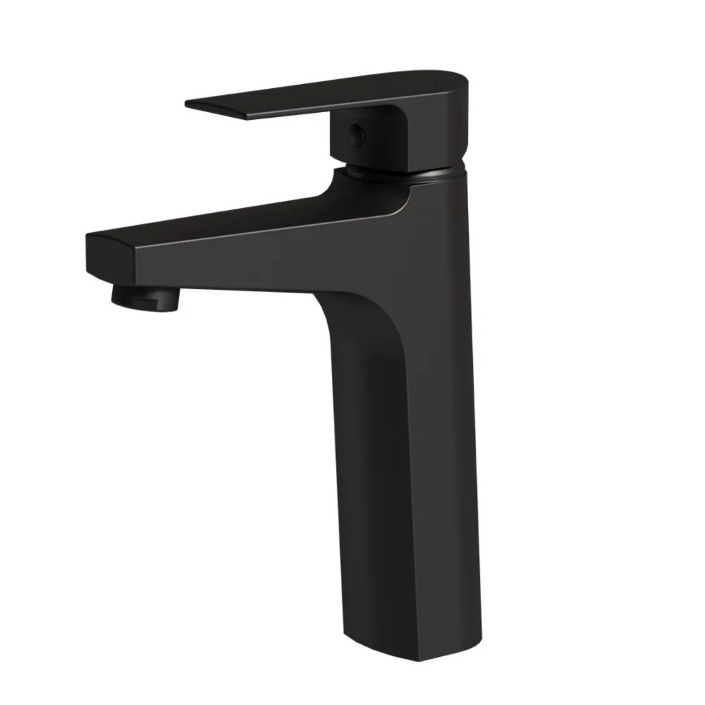 Misturador Monocomando Mesa Bica Média Bold 6876 Bk370 Preto