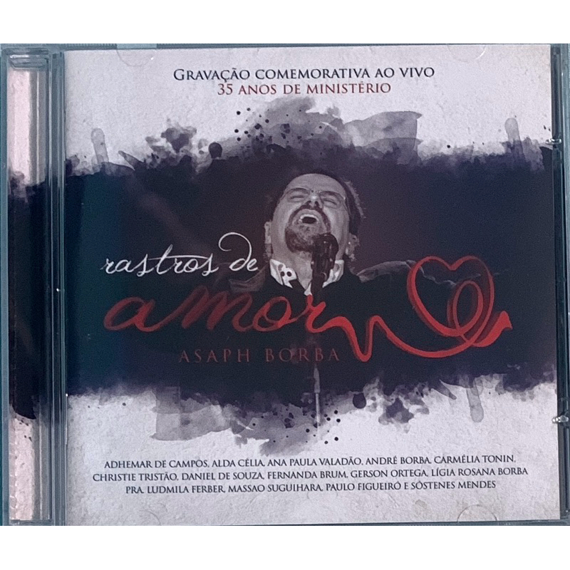48 - ASAPH BORBA CD - RASTROS DE AMOR