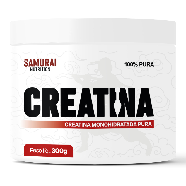 Creatina Monohidratada Pura 300g - Samurai Nutrition - Health