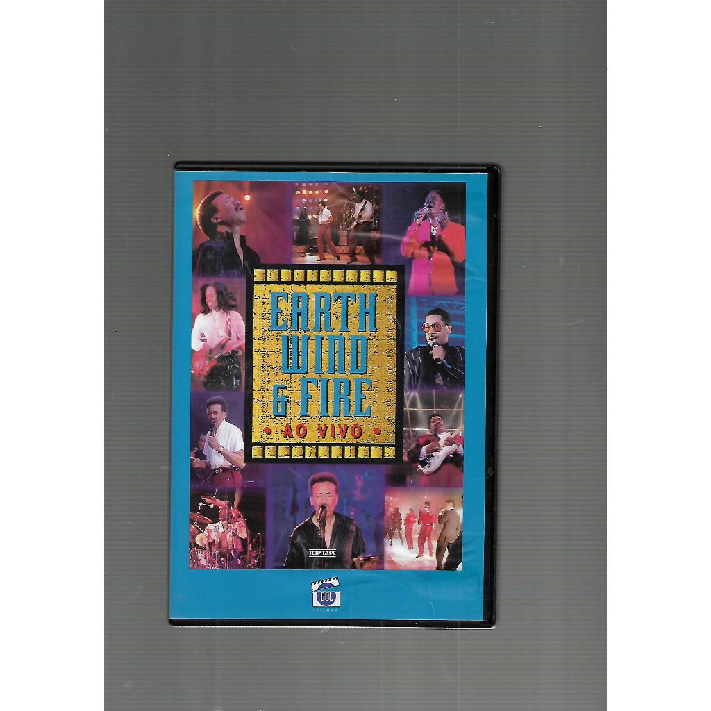 DVD EARTH WIND AND FIRE AO VIVO