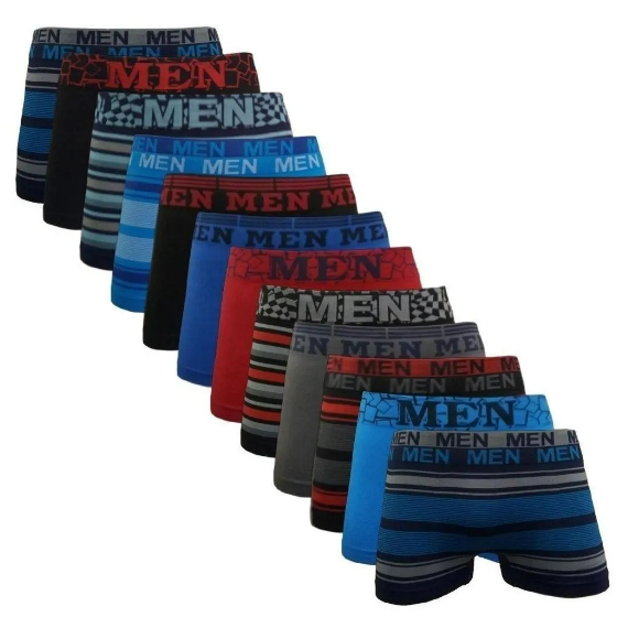 Kit 12 Cuecas Infantil Juvenil Boxer Microfibra em Oferta na Shopee