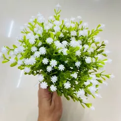 Buquê de matinho com florzinha