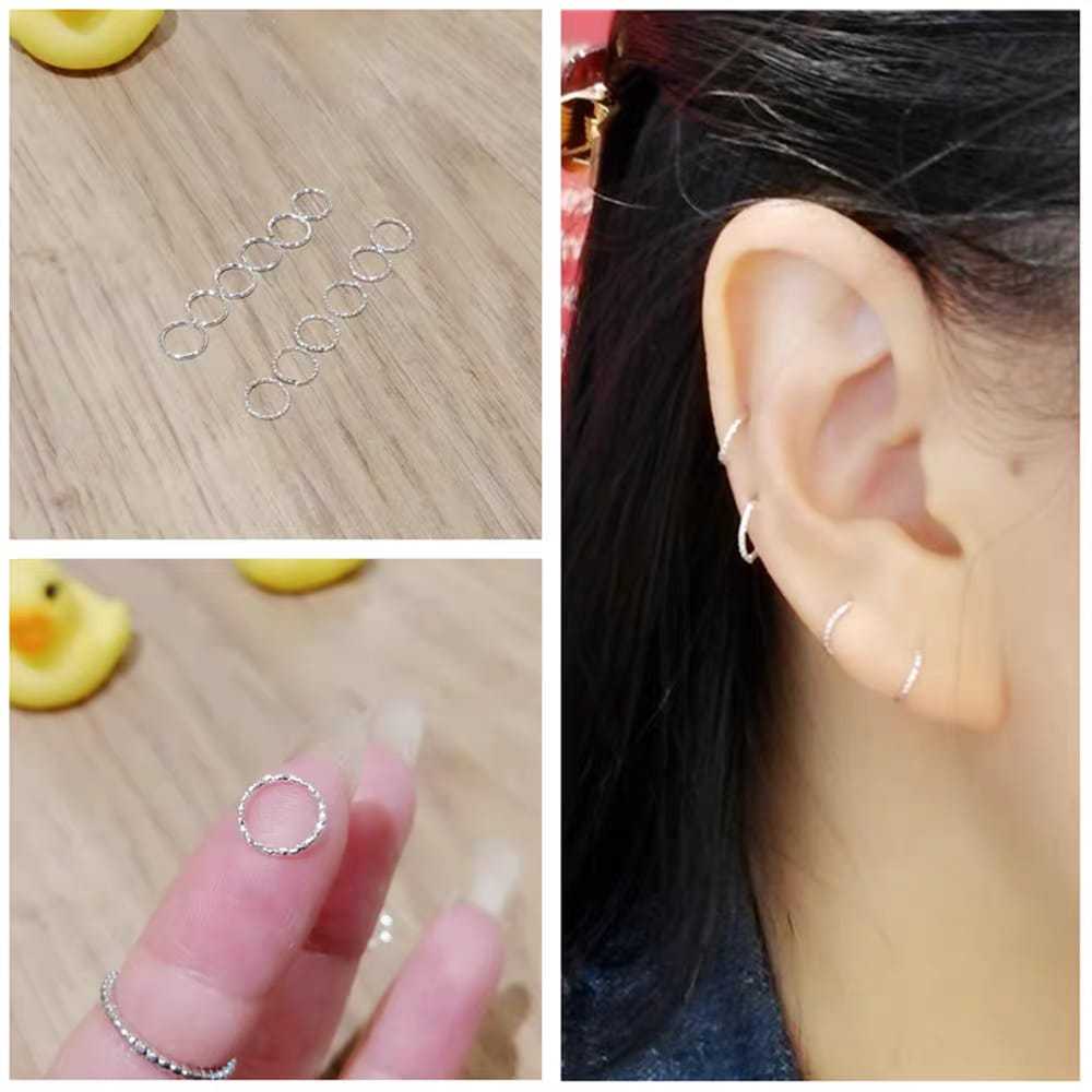 Kit 12 Piercing de Nariz/Orelha ^^Argola Torcida^^