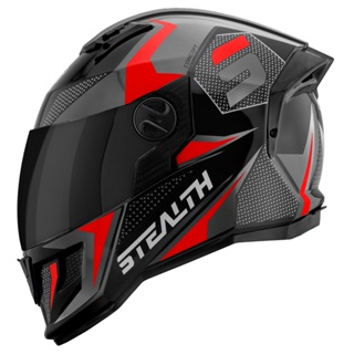 Capacete Fechado Esportivo Stealth Concept Viseira Fumê em Oferta na Shopee