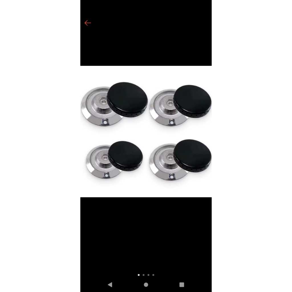 kit espalhado + queimado fogao electrolux chef 52sm 4 bocas