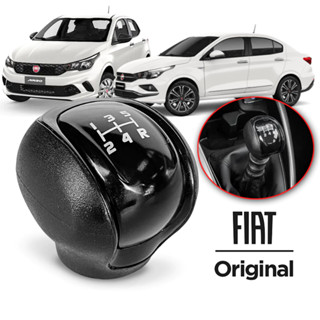 Bola Câmbio Manopla Marcha da Coifa Preta Original Fiat Argo Cronos Ano 2017 2018 2019 2020 Toda Preta Black Piano em Oferta na Shopee