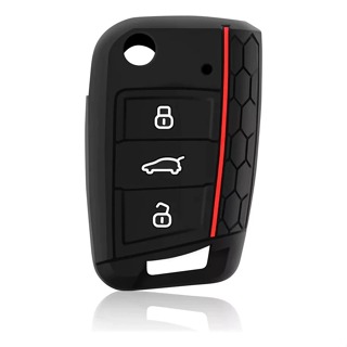 Capa Chave Volkswagen Chaveiro Canivete Silicone Volks Golf Novo Polo Virtus Jetta T Cross Tiguan Vw em Oferta na Shopee