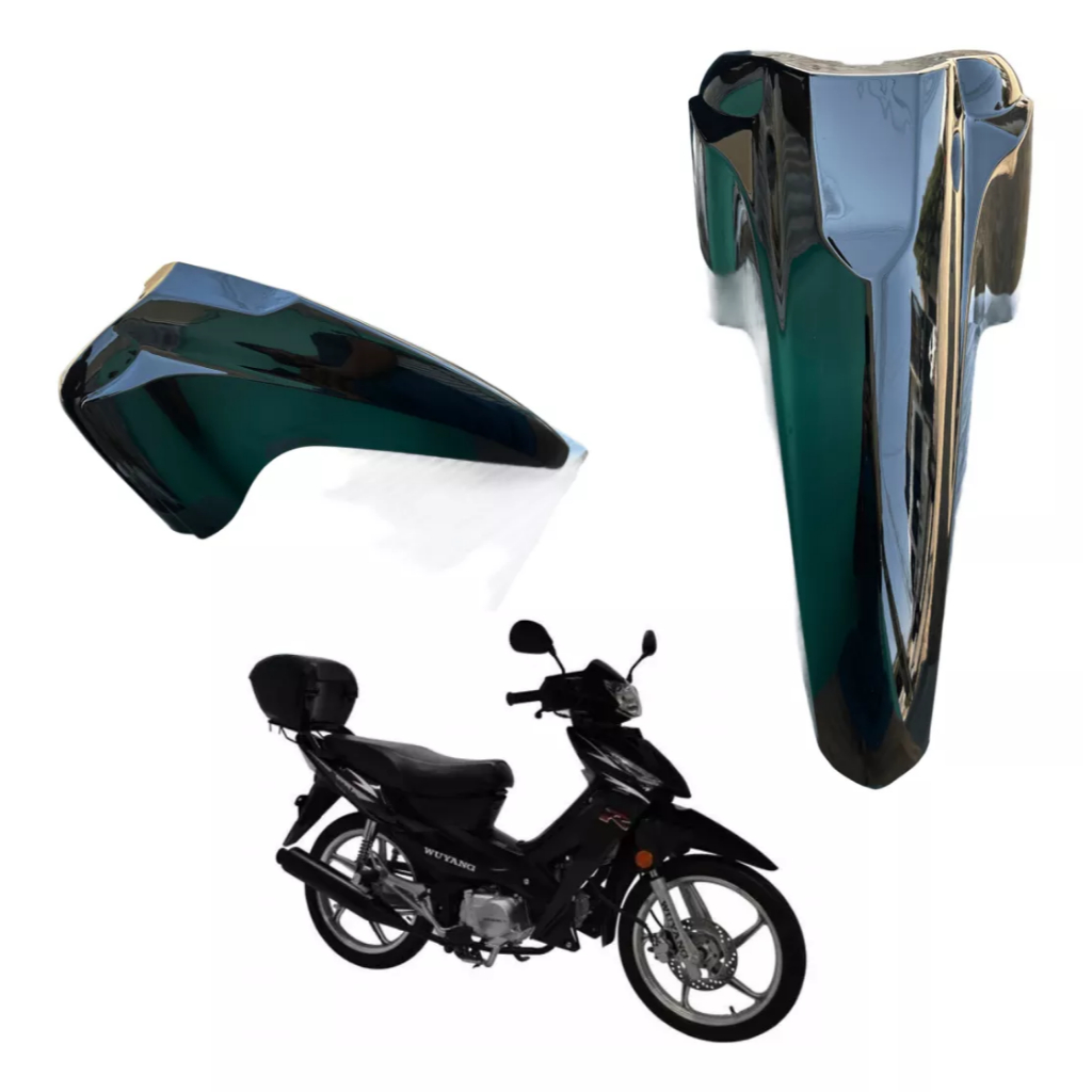 Paralama Dianteiro Shineray Phoenix + Wuyang Preto