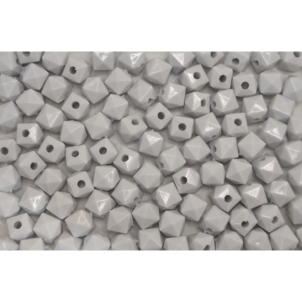 Pedraria cristal cubo quadrado dadinho acrilico 8mm Cores Sortidas+2 Pct Dadinho com Miolo