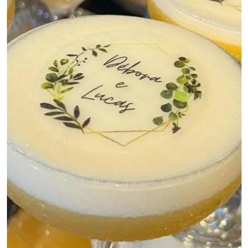 Papel de arroz para drinks 200 uni 5 cm para casamento e 15 anos  e bebidas formatura em Oferta na Shopee