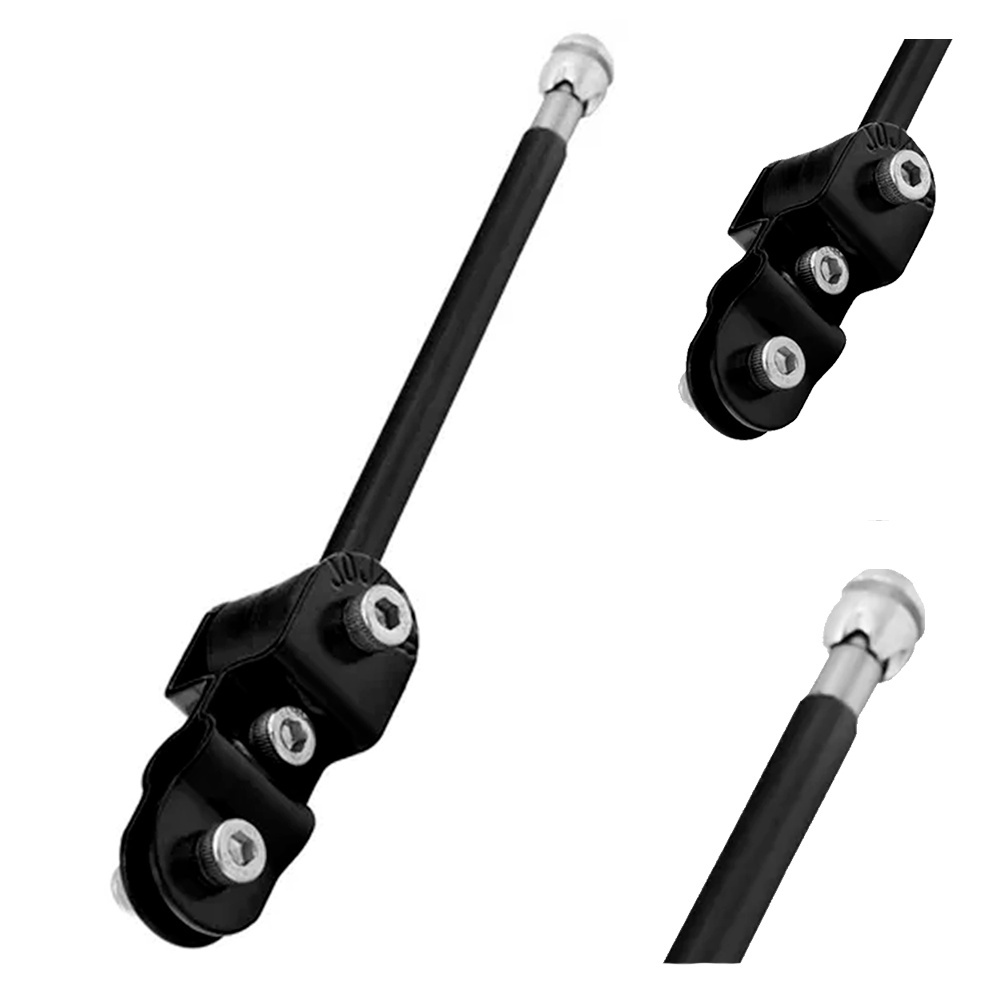 Antena Corta Pipa Moto Honda Elite 125 6 Estágios Retrovisor