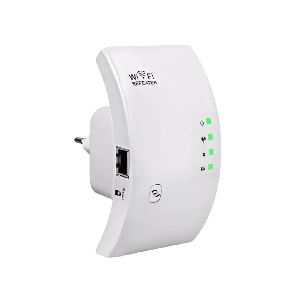 Repetidor de sinal Roteador Amplificador Wireless Wifi Repeater 300mbps - AW-03 - Panda