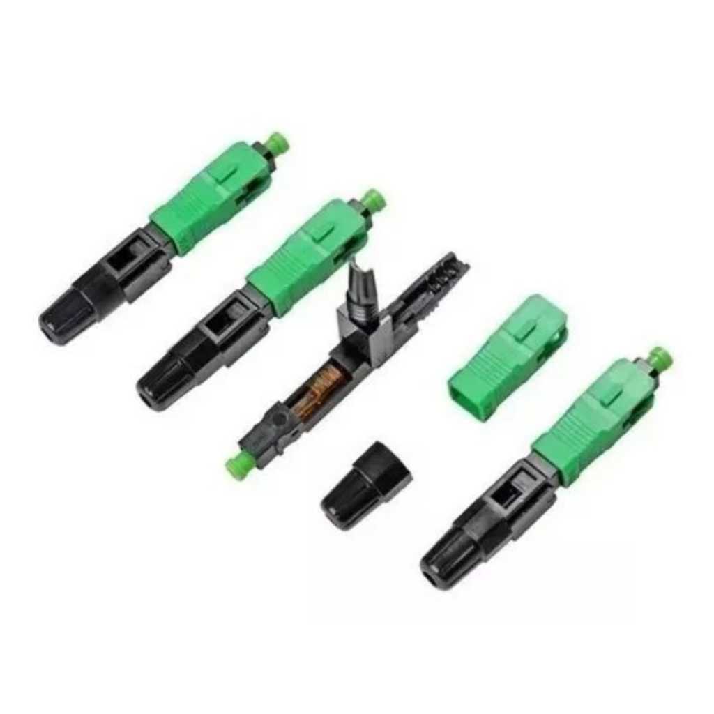 10 Unidade Conector Fibra Optica Sc/apc C/nf Hh