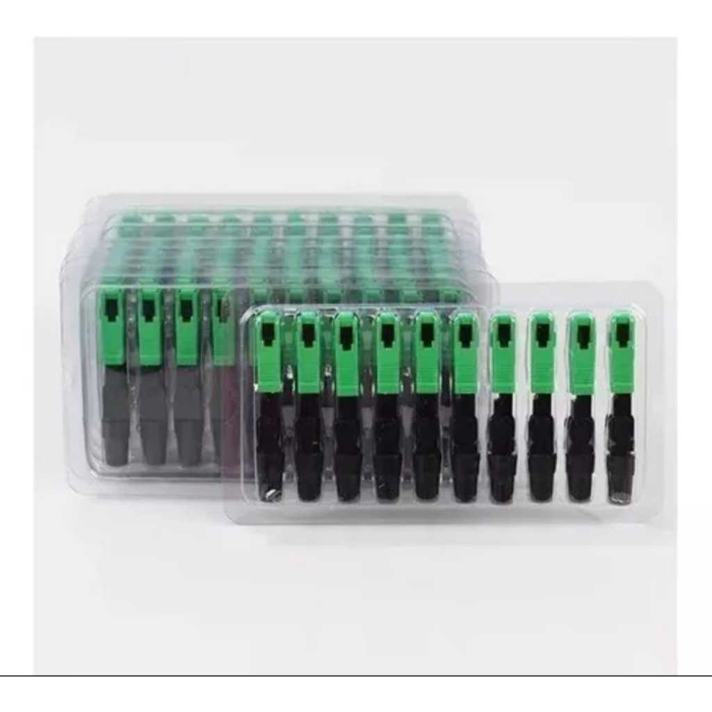 50 Unidade Conector Fibra Optica Sc/apc C/nf Hh